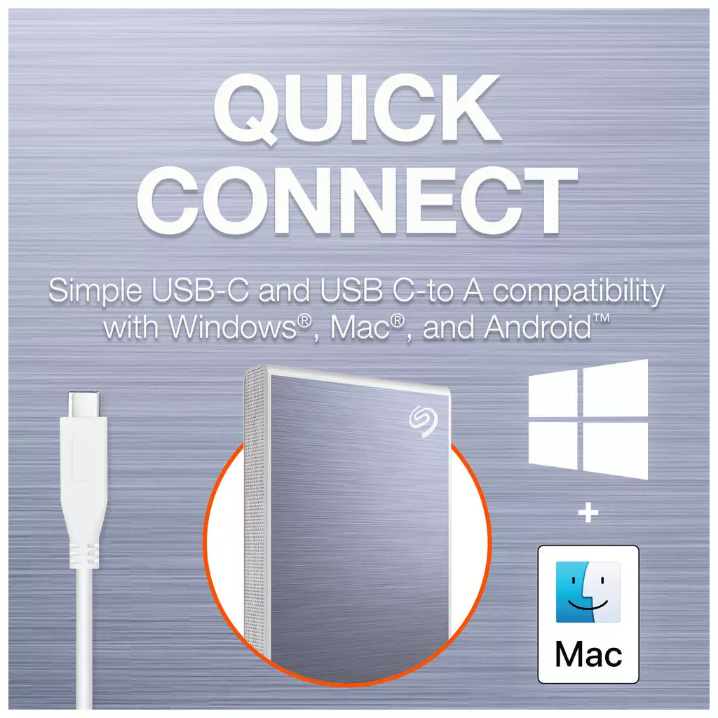 Накопитель SSD Seagate USB-C 2TB (STKG2000402) - 4 Накопитель SSD Seagate USB-C 2TB (STKG2000402) - 4