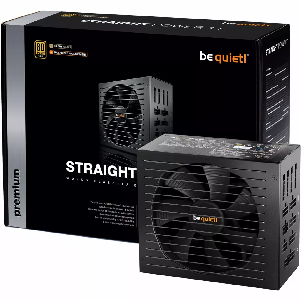 Блок питания Be quiet! 1000W Straight Power 11 (BN285) - 4 Блок питания Be quiet! 1000W Straight Power 11 (BN285) - 4