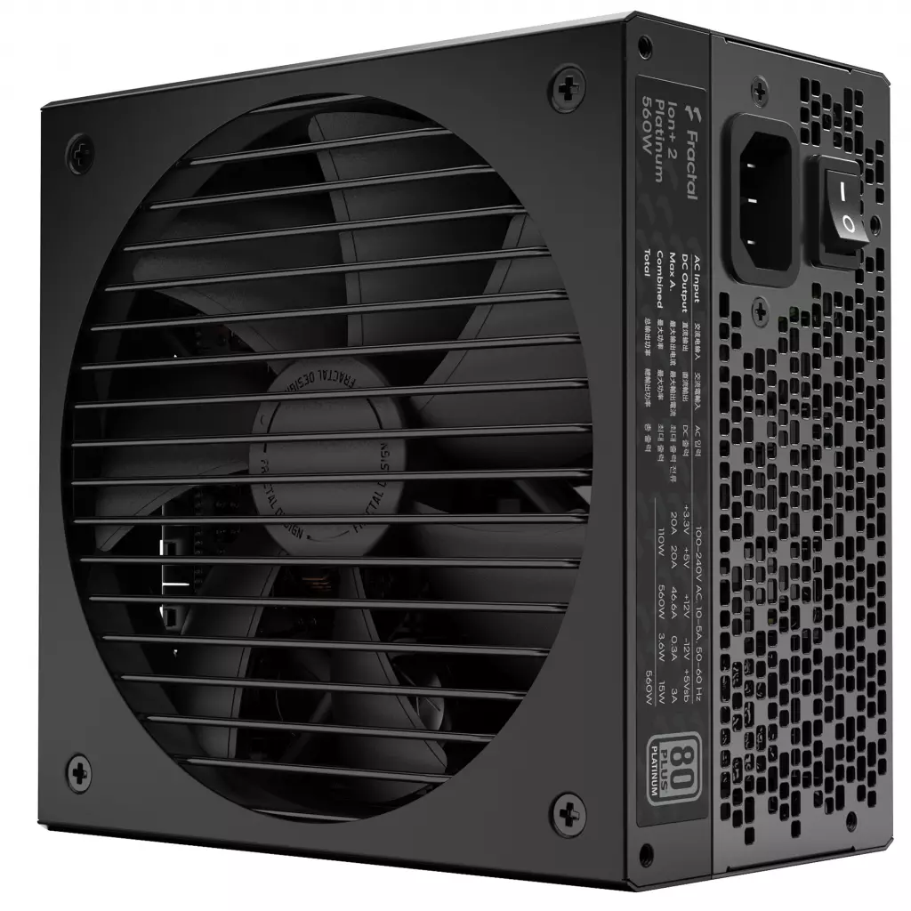 Блок питания Fractal Design 560W Ion + 2 Platinum (FD-P-IA2P-560-EU)