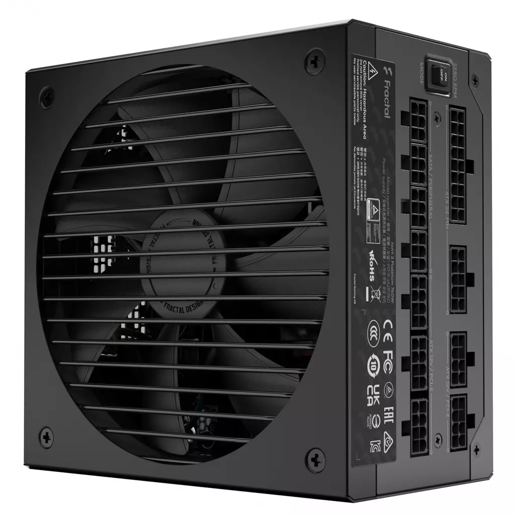 Блок питания Fractal Design 760W Ion + 2 Platinum (FD-P-IA2P-760-EU) - 1 Блок питания Fractal Design 760W Ion + 2 Platinum (FD-P-IA2P-760-EU) - 1