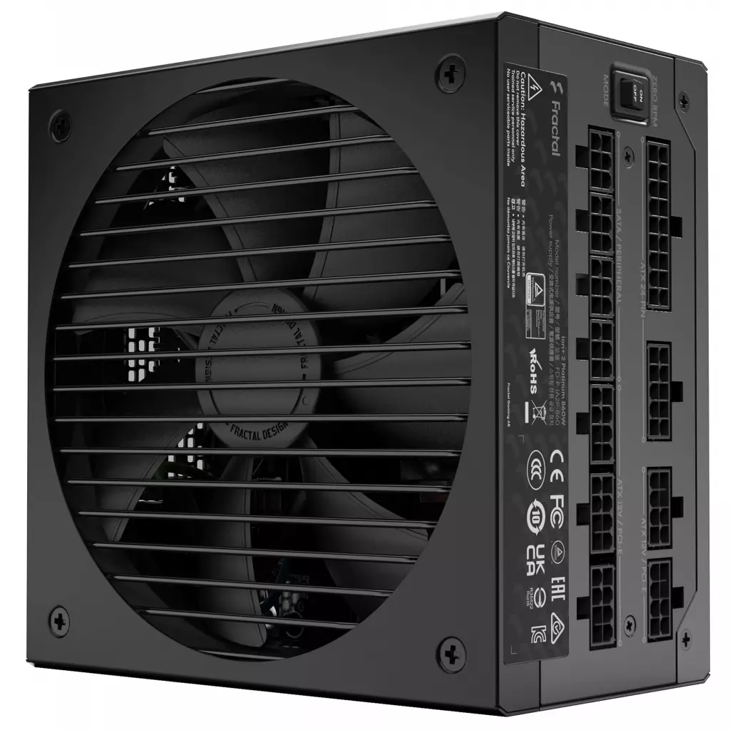 Блок питания Fractal Design 860W Ion + 2 Platinum (FD-P-IA2P-860-EU) - 1