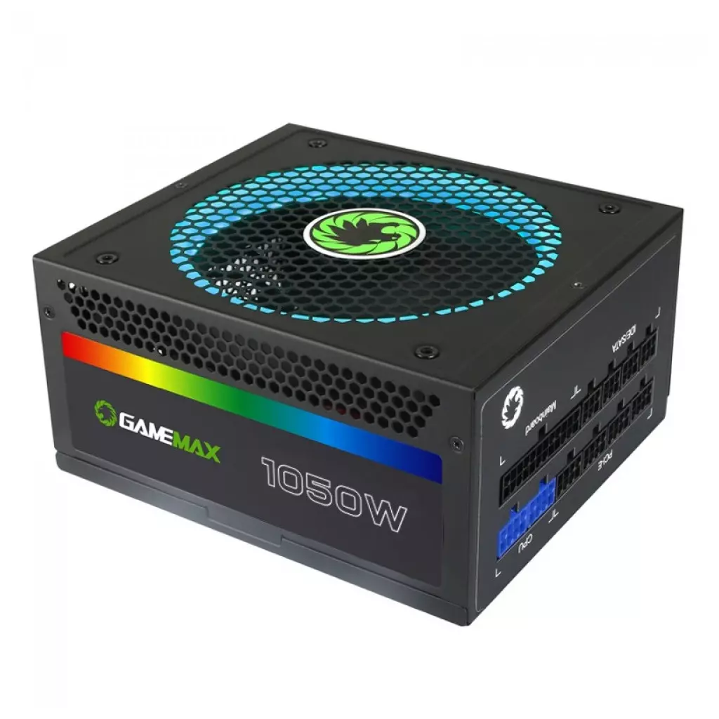 Блок питания Gamemax 1050W 80 Gold ARGB (RGB-1050 PRO) - 2 Блок питания Gamemax 1050W 80 Gold ARGB (RGB-1050 PRO) - 2