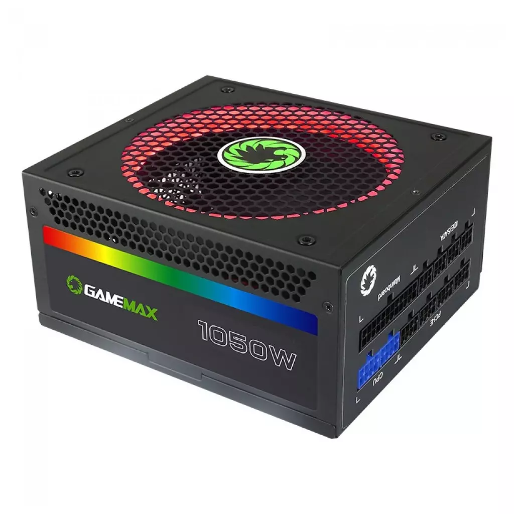 Блок питания Gamemax 1050W 80 Gold ARGB (RGB-1050 PRO) - 3 Блок питания Gamemax 1050W 80 Gold ARGB (RGB-1050 PRO) - 3