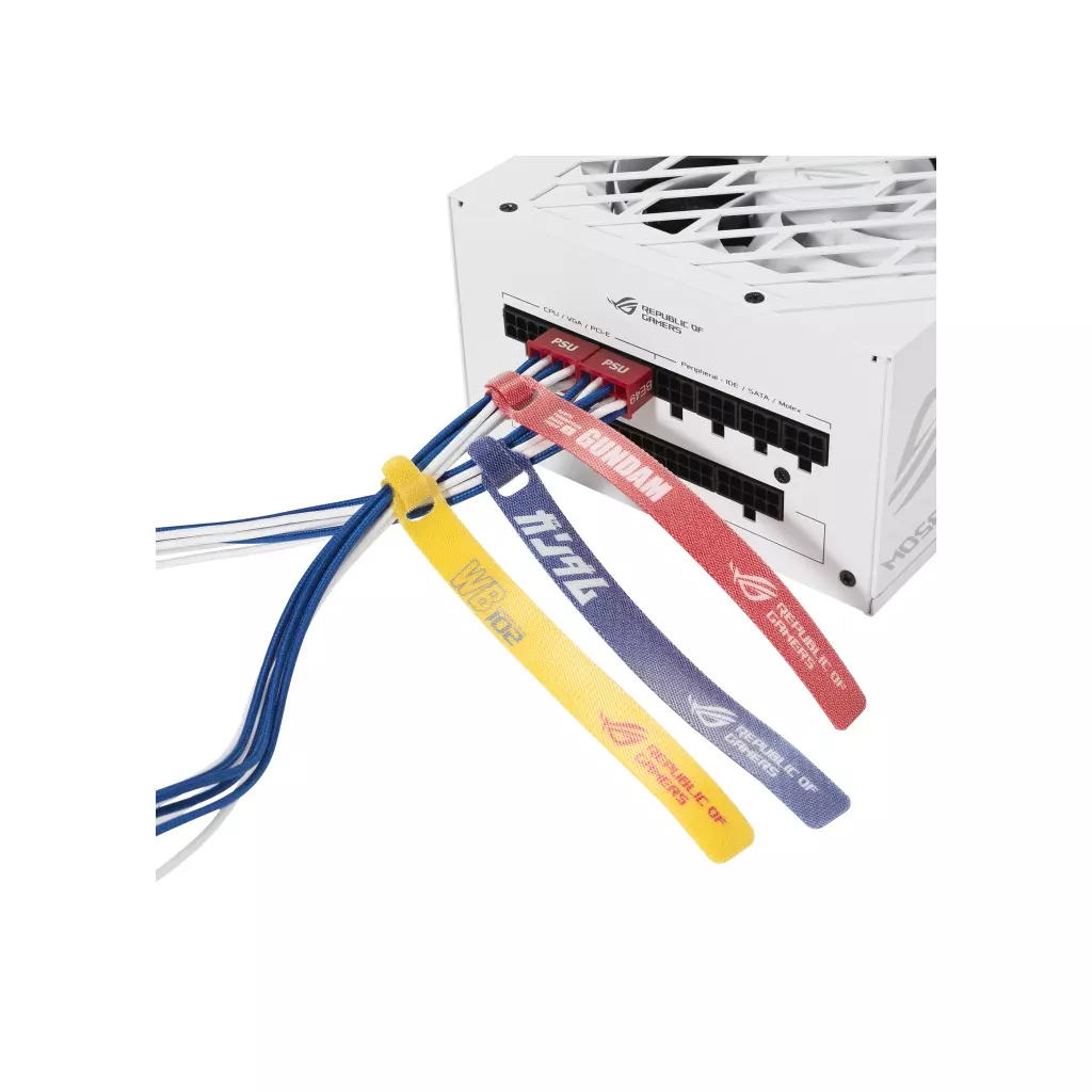 Блок питания ASUS 850W White GUNDAM Edition (ROG-STRIX-850G-WHITE-GUNDAM) - 3 Блок питания ASUS 850W White GUNDAM Edition (ROG-STRIX-850G-WHITE-GUNDAM) - 3