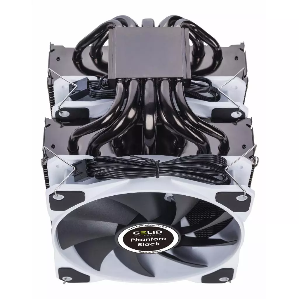 Кулер для процессора Gelid Solutions Phantom Black (CC-PhantomB-CN-A) - 3 Кулер для процессора Gelid Solutions Phantom Black (CC-PhantomB-CN-A) - 3