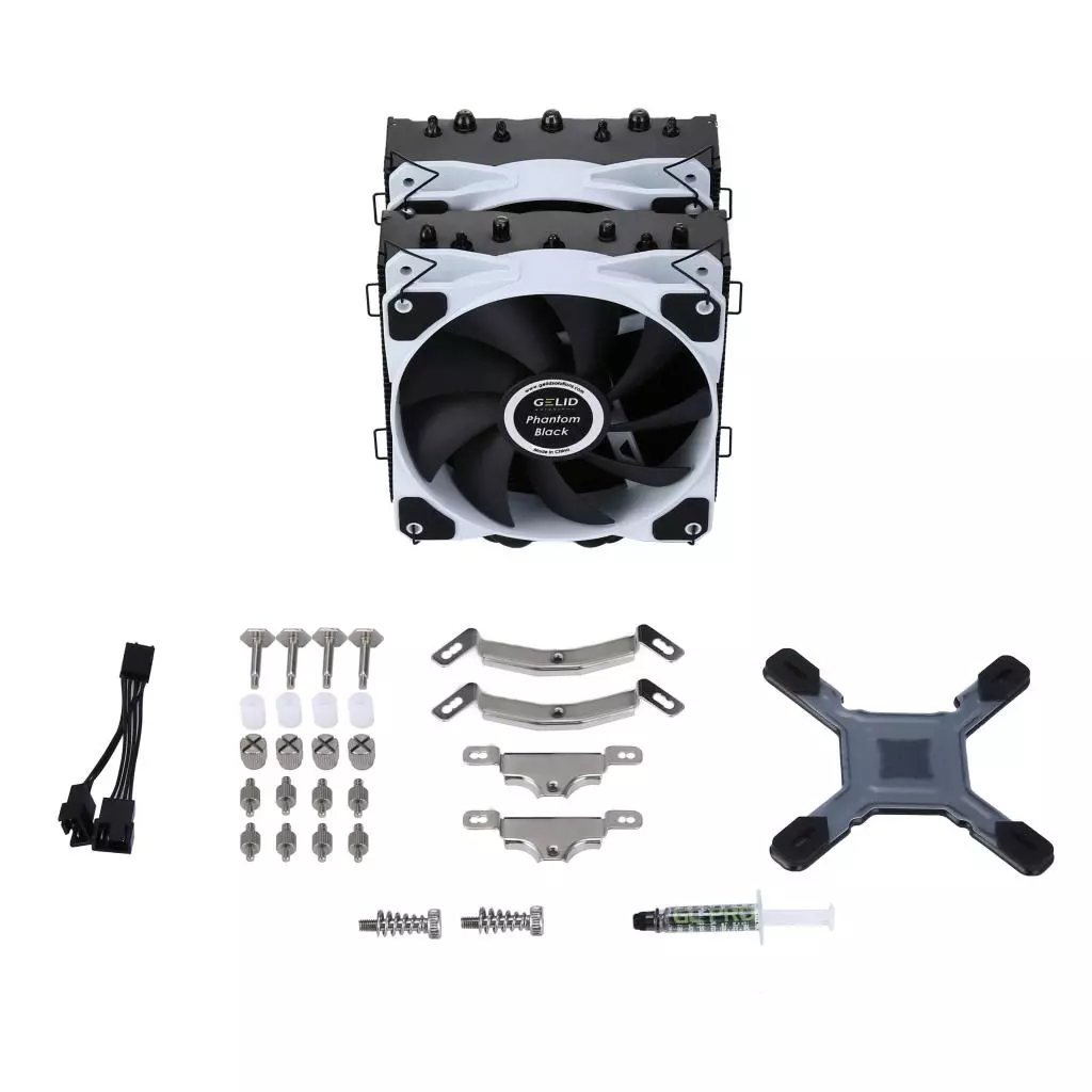 Кулер для процессора Gelid Solutions Phantom Black (CC-PhantomB-CN-A) - 4 Кулер для процессора Gelid Solutions Phantom Black (CC-PhantomB-CN-A) - 4