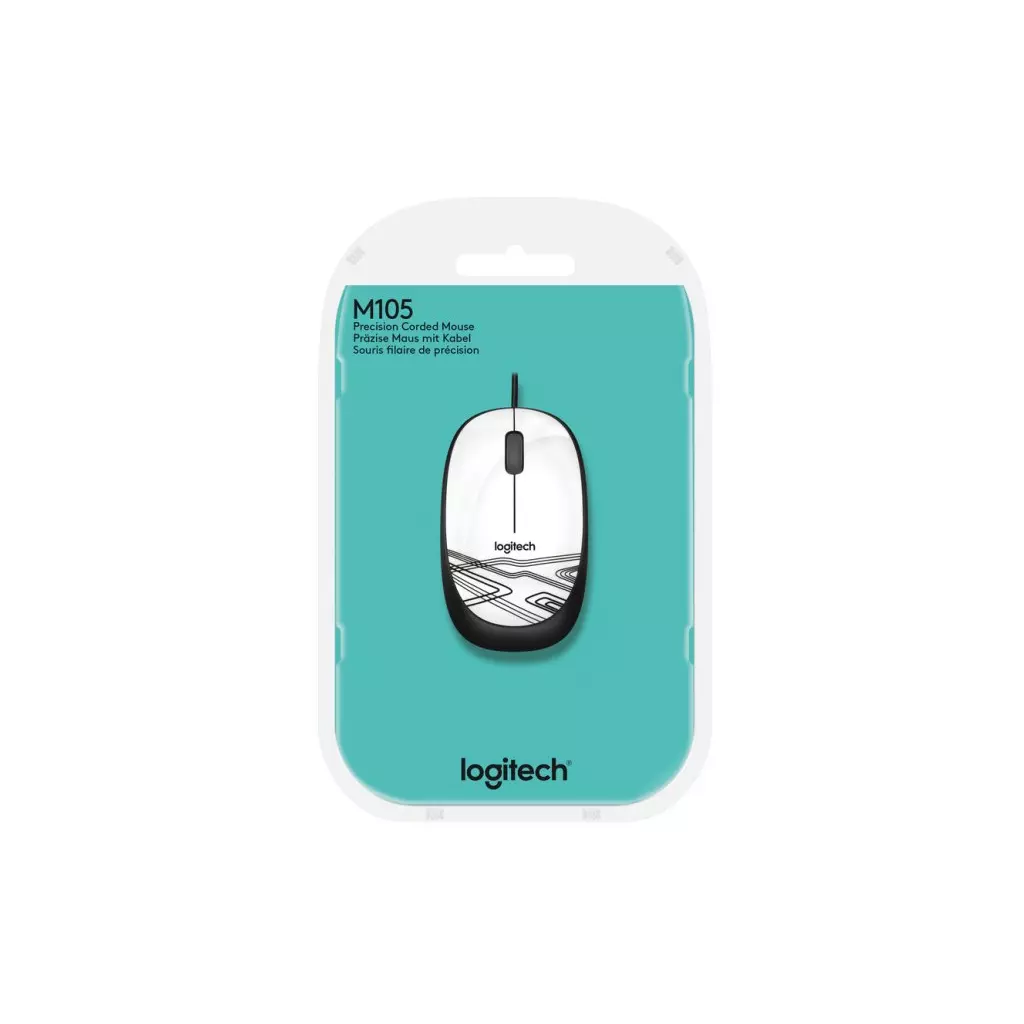 Мышка Logitech M105 White (910-002944) - 3 Мышка Logitech M105 White (910-002944) - 3