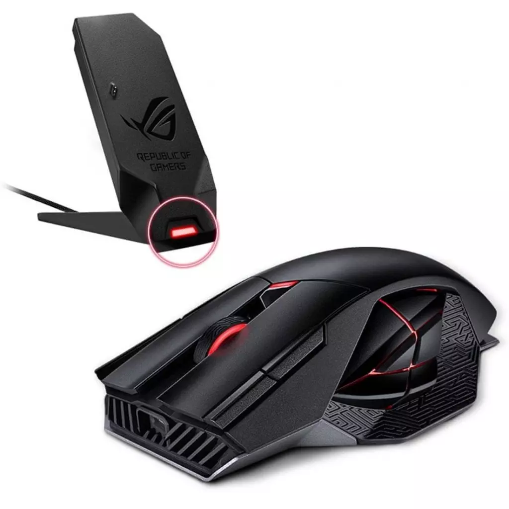 Мышка ASUS Rog Spatha X Wireless/USB Black (90MP0220-BMUA00) - 4 Мышка ASUS Rog Spatha X Wireless/USB Black (90MP0220-BMUA00) - 4