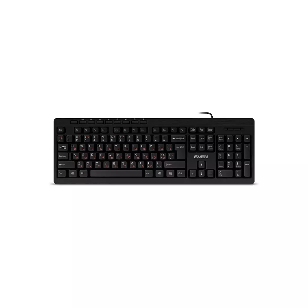 Клавиатура Sven KB-C3010 Black