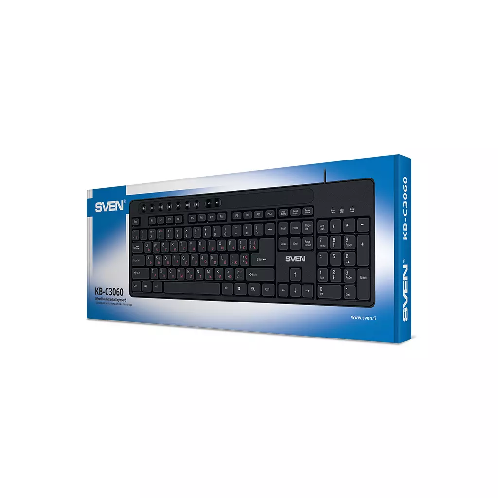 Клавиатура Sven KB-C3060 Black - 3