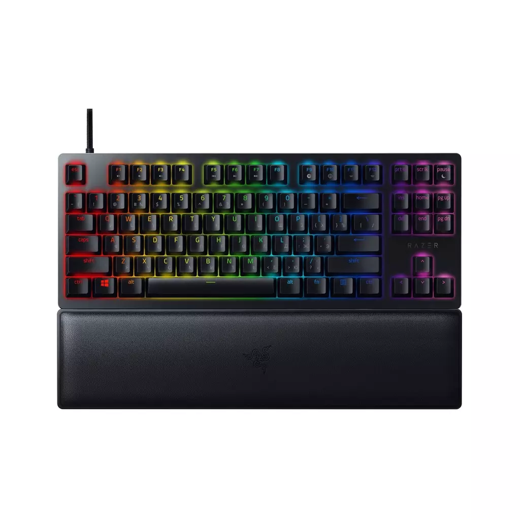 Клавиатура Razer Huntsman V2 Tenkeyless Red Optical switch RU (RZ03-03940800-R3R1) - 4 Клавиатура Razer Huntsman V2 Tenkeyless Red Optical switch RU (RZ03-03940800-R3R1) - 4