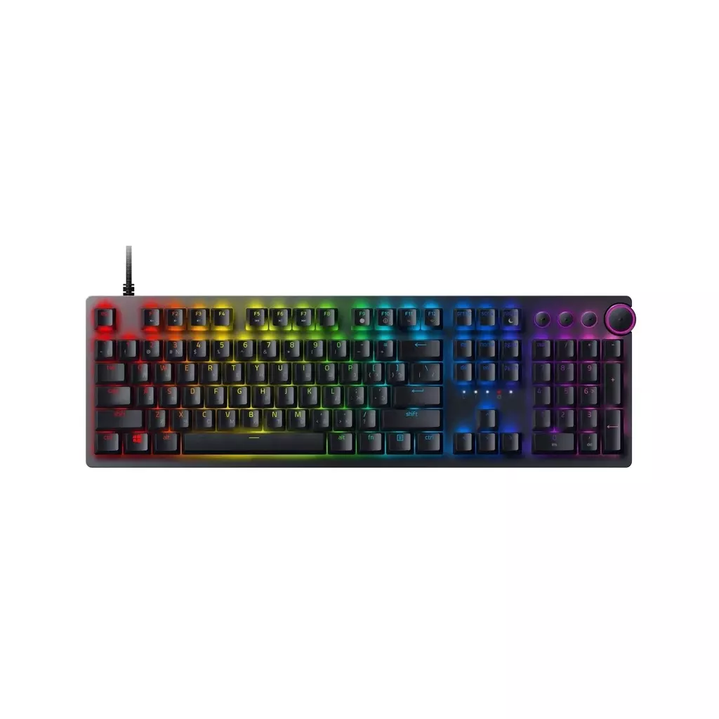 Клавиатура Razer Huntsman V2 Purple Optical switch RU (RZ03-03931300-R3R1) - 1 Клавиатура Razer Huntsman V2 Purple Optical switch RU (RZ03-03931300-R3R1) - 1