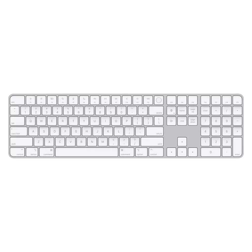 Клавиатура Apple Magic Keyboard with Touch ID and Numeric Keypad for Mac comp (MK2C3RS/A)