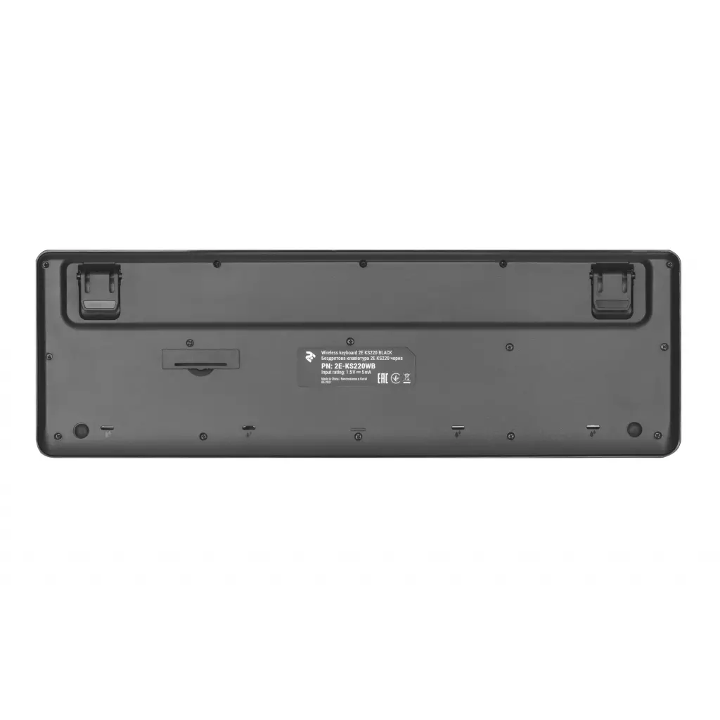 Клавиатура 2E KS220 Wireless Black (2E-KS220WB) - 2 Клавиатура 2E KS220 Wireless Black (2E-KS220WB) - 2