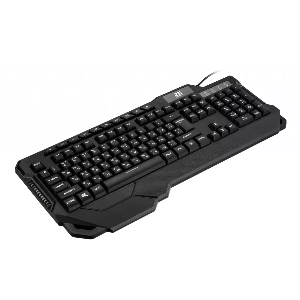 Клавиатура 2E KG340 LED USB Black Ukr (2E-KG340UBK) - 2 Клавиатура 2E KG340 LED USB Black Ukr (2E-KG340UBK) - 2