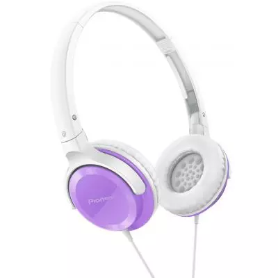 Наушники Pioneer SE-MJ502 White/Violet (SE-MJ502-V)