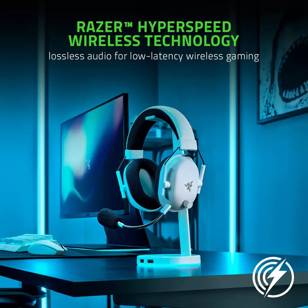 Наушники Razer Blackshark V2 Pro Wireless White (RZ04-03220300-R3M1) - 3 Наушники Razer Blackshark V2 Pro Wireless White (RZ04-03220300-R3M1) - 3