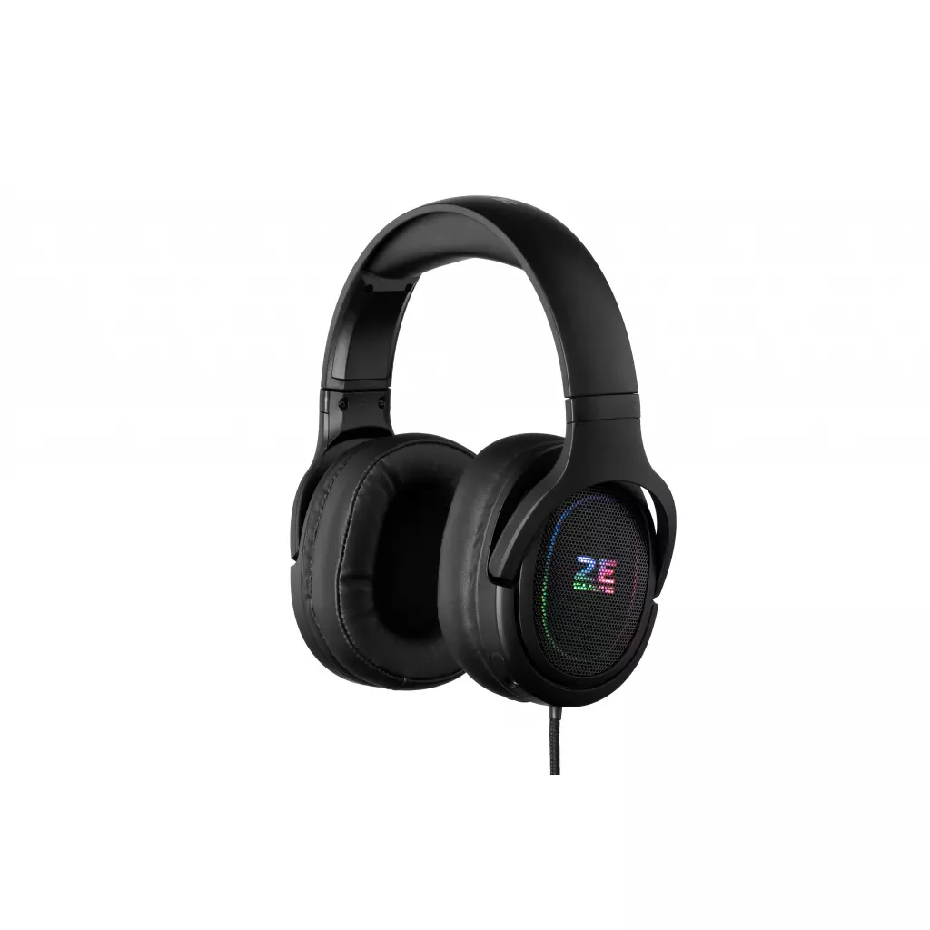 Наушники 2E HG330 RGB 3.5mm Black (2E-HG330BK) - 2 Наушники 2E HG330 RGB 3.5mm Black (2E-HG330BK) - 2