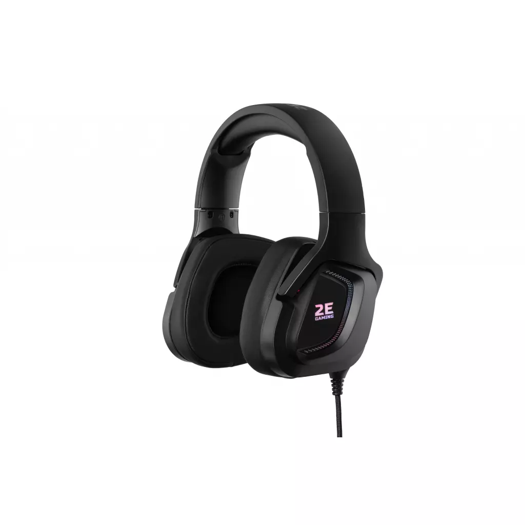 Наушники 2E HG340 RGB 3.5mm Black (2E-HG340BK) - 2 Наушники 2E HG340 RGB 3.5mm Black (2E-HG340BK) - 2