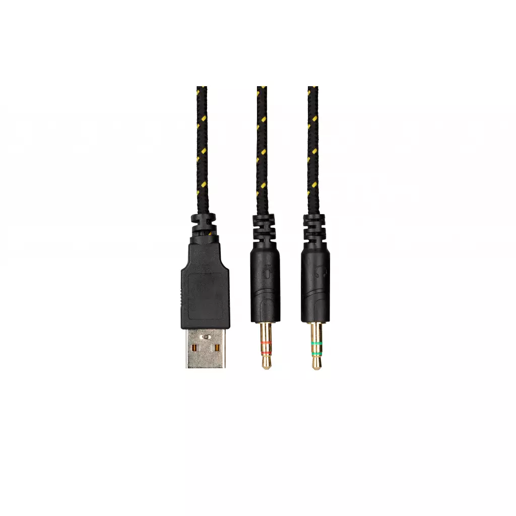 Наушники 2E HG340 RGB 3.5mm Yellow (2E-HG340YW) - 7 Наушники 2E HG340 RGB 3.5mm Yellow (2E-HG340YW) - 7