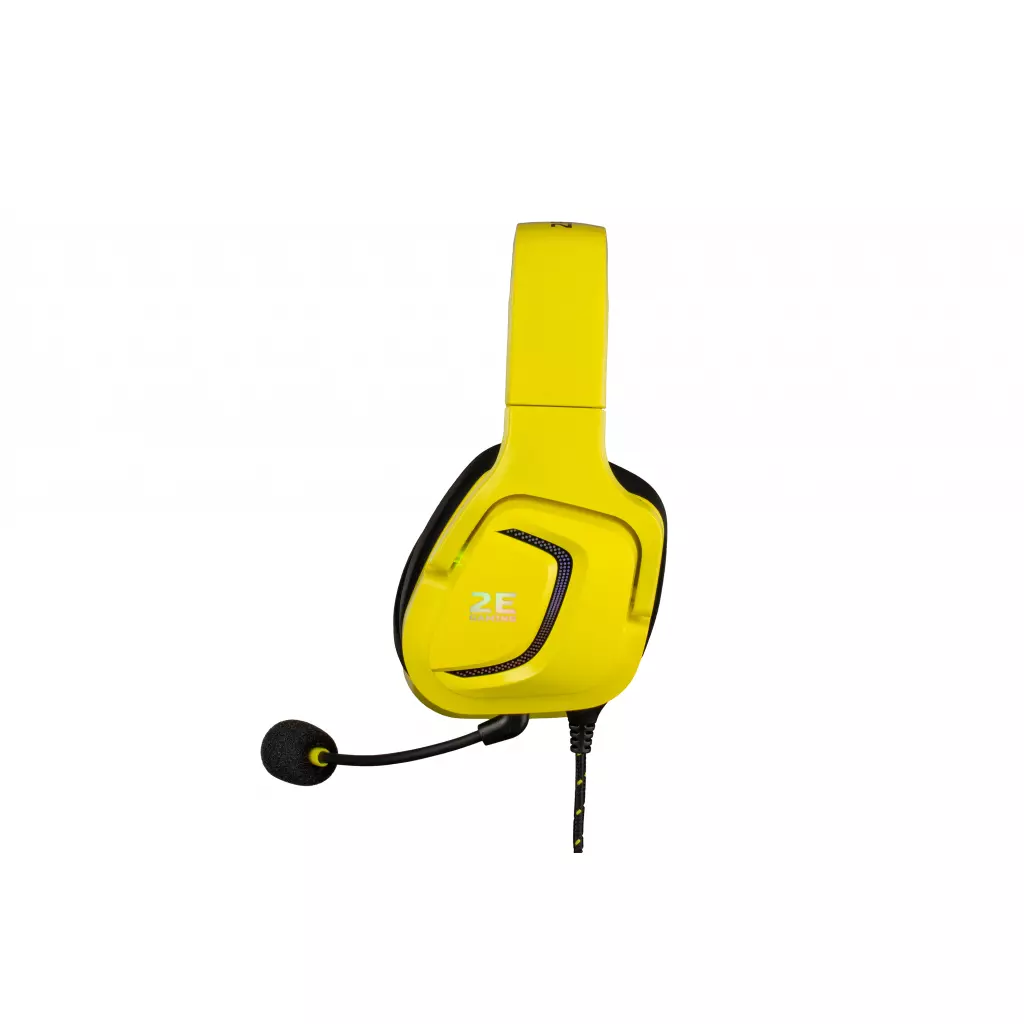 Наушники 2E HG340 RGB USB 7.1 Yellow (2E-HG340YW-7.1) - 5
