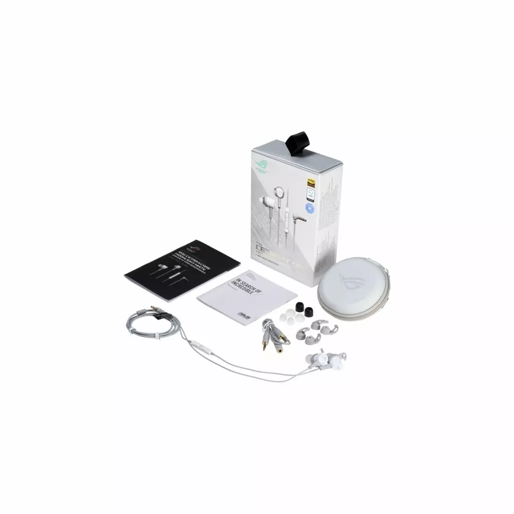Наушники ASUS ROG Cetra II Core Moonlight White (90YH0360-B2UA00) - 6 Наушники ASUS ROG Cetra II Core Moonlight White (90YH0360-B2UA00) - 6