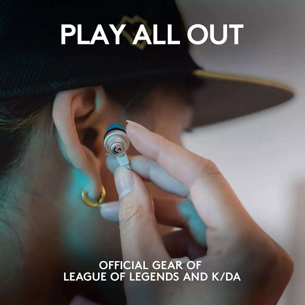 Наушники Logitech G333 K/DA Gaming Earphones White (981-000984) - 2 Наушники Logitech G333 K/DA Gaming Earphones White (981-000984) - 2