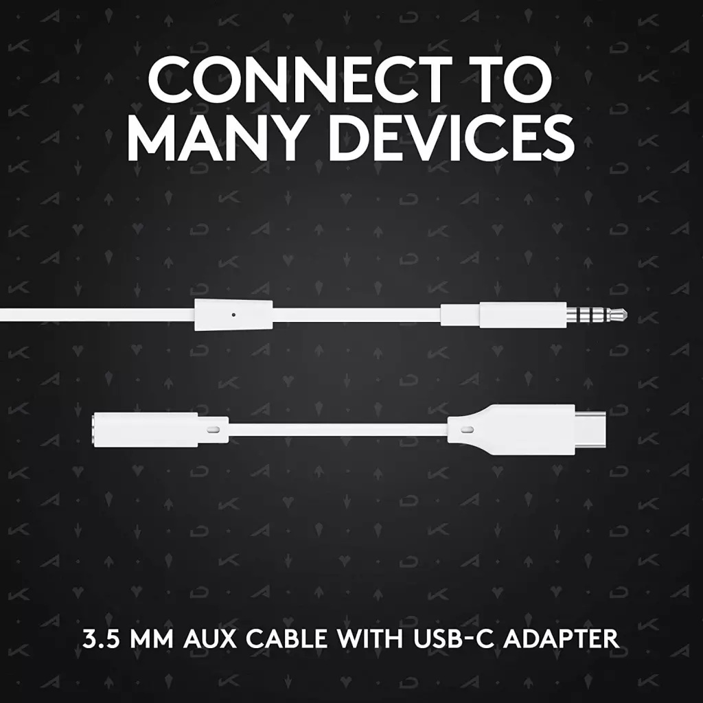 Наушники Logitech G333 K/DA Gaming Earphones White (981-000984) - 3 Наушники Logitech G333 K/DA Gaming Earphones White (981-000984) - 3