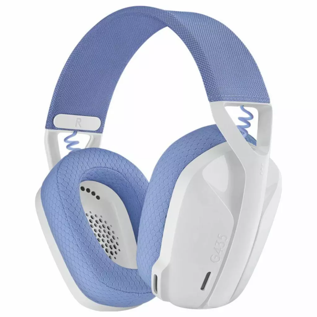 Наушники Logitech G435 Lightspeed Wireless Gaming Headset White (981-001074)