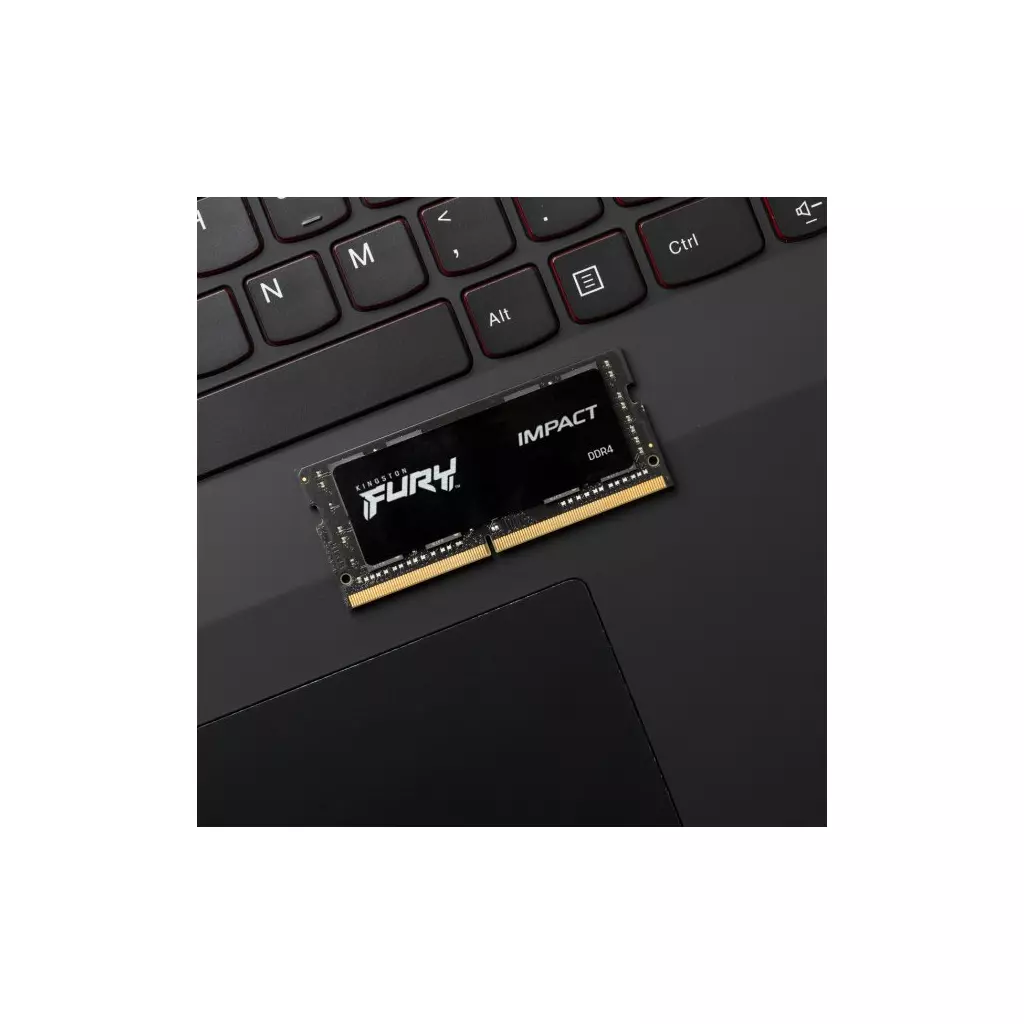 Модуль памяти для ноутбука SoDIMM DDR4 32GB (2x16GB) 2933 MHz Impact Black Kingston Fury (ex.HyperX) (KF429S17IBK2/32) - 7 Модуль памяти для ноутбука SoDIMM DDR4 32GB (2x16GB) 2933 MHz Impact Black Kingston Fury (ex.HyperX) (KF429S17IBK2/32) - 7