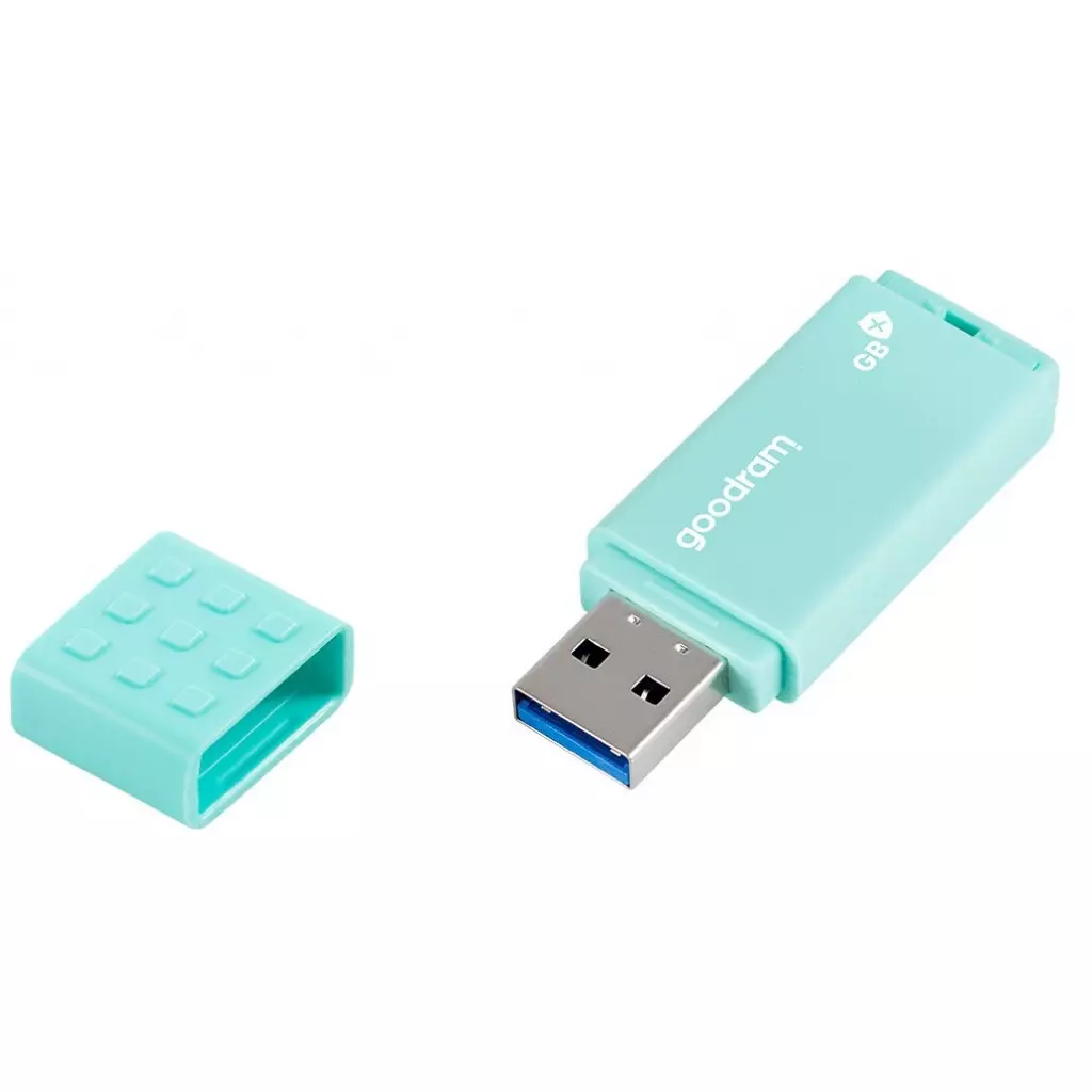 USB флеш накопитель Goodram 64GB UME3 Care Green USB 3.0 (UME3-0640CRR11) - 1 USB флеш накопитель Goodram 64GB UME3 Care Green USB 3.0 (UME3-0640CRR11) - 1