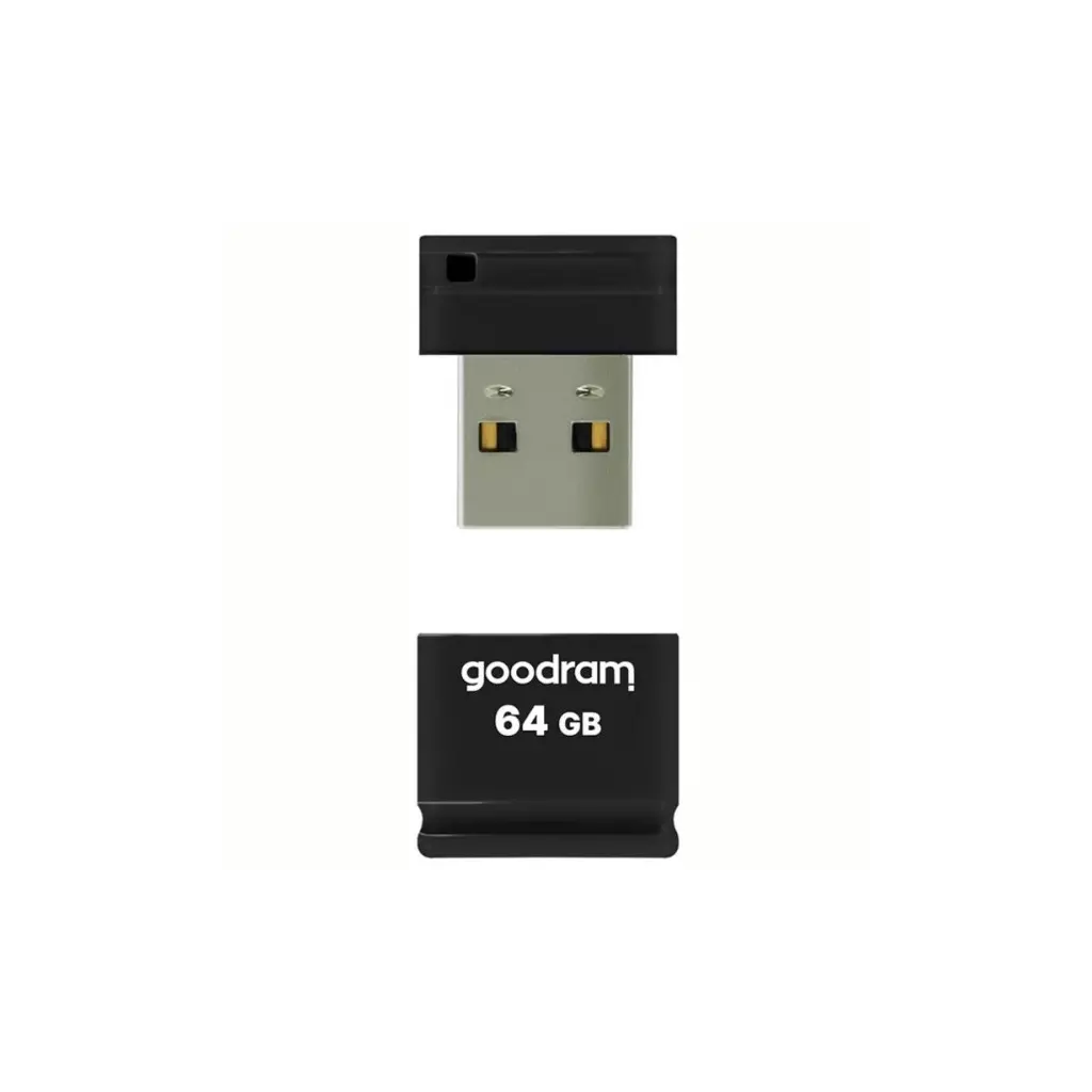 USB флеш накопитель Goodram 64GB UPI2 Black USB 2.0 (UPI2-0640K0R11) - 1