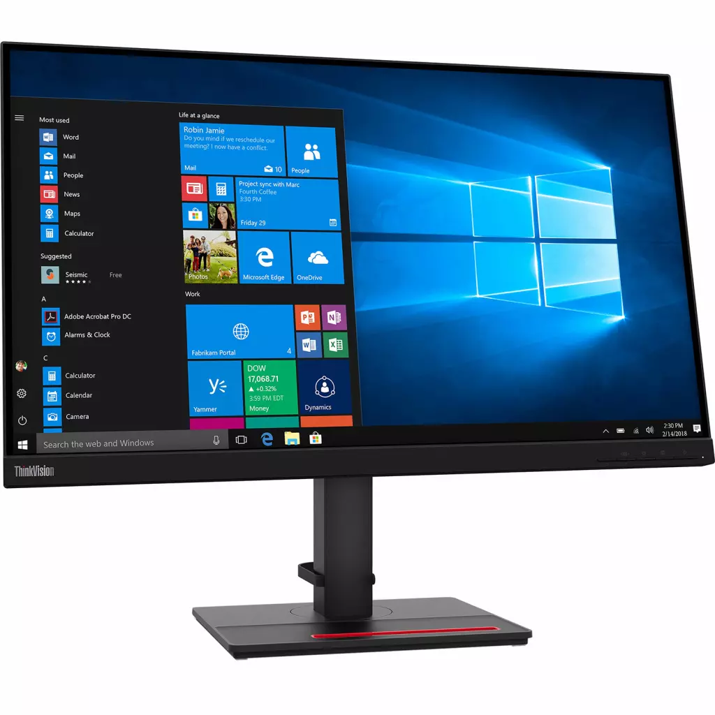 Монитор Lenovo ThinkVision T27h-2L (62B1GAT2UA) - 1 Монитор Lenovo ThinkVision T27h-2L (62B1GAT2UA) - 1