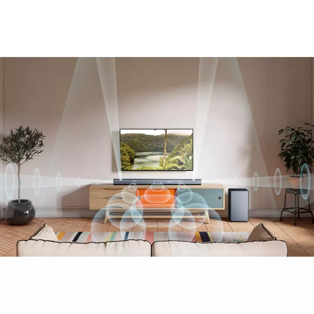 Акустическая система Sharp HT-SBW800 Black (HT-SBW800) - 5 Акустическая система Sharp HT-SBW800 Black (HT-SBW800) - 5