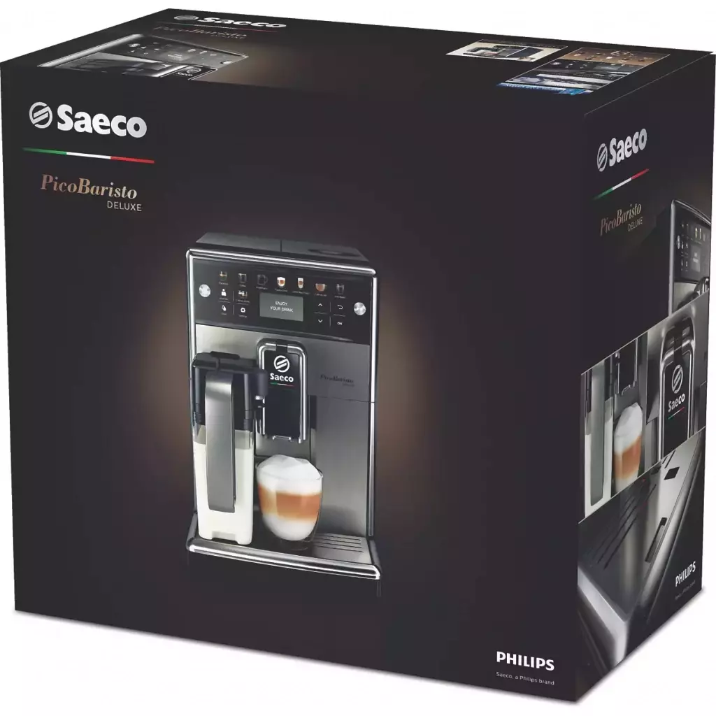 Кофемашина Saeco PicoBaristo Deluxe (SM5570/10) - 4 Кофемашина Saeco PicoBaristo Deluxe (SM5570/10) - 4