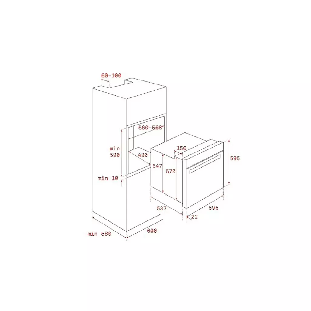 Духовой шкаф Teka HRB 6300 VN - 3 Духовой шкаф Teka HRB 6300 VN - 3