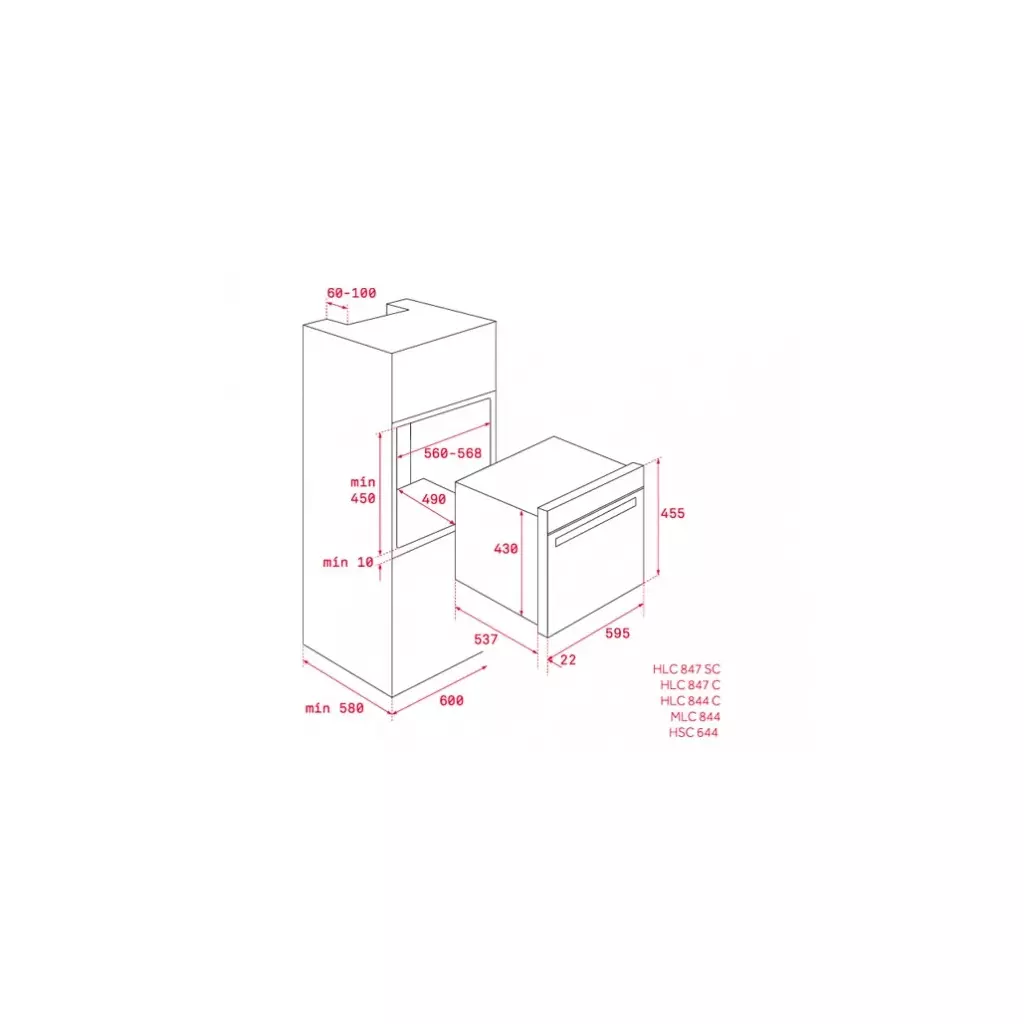Духовой шкаф Teka HLC 644 С (INOX) - 1 Духовой шкаф Teka HLC 644 С (INOX) - 1