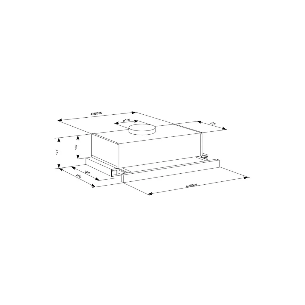 Вытяжка кухонная Eleyus LOTUS 1000 60 WH - 9 Вытяжка кухонная Eleyus LOTUS 1000 60 WH - 9