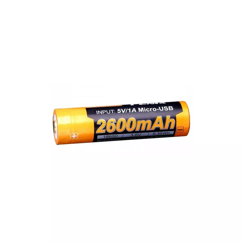Аккумулятор Fenix 18650 Fenix ARB-L18-2600U (2600 mAh) (ARB-L182600U) - 2 Аккумулятор Fenix 18650 Fenix ARB-L18-2600U (2600 mAh) (ARB-L182600U) - 2