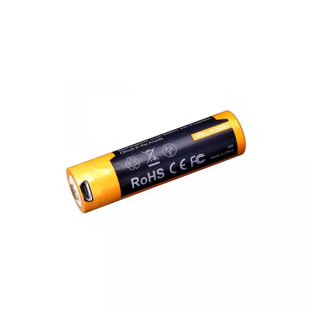 Аккумулятор Fenix 18650 Fenix ARB-L18-2600U (2600 mAh) (ARB-L182600U) - 3 Аккумулятор Fenix 18650 Fenix ARB-L18-2600U (2600 mAh) (ARB-L182600U) - 3