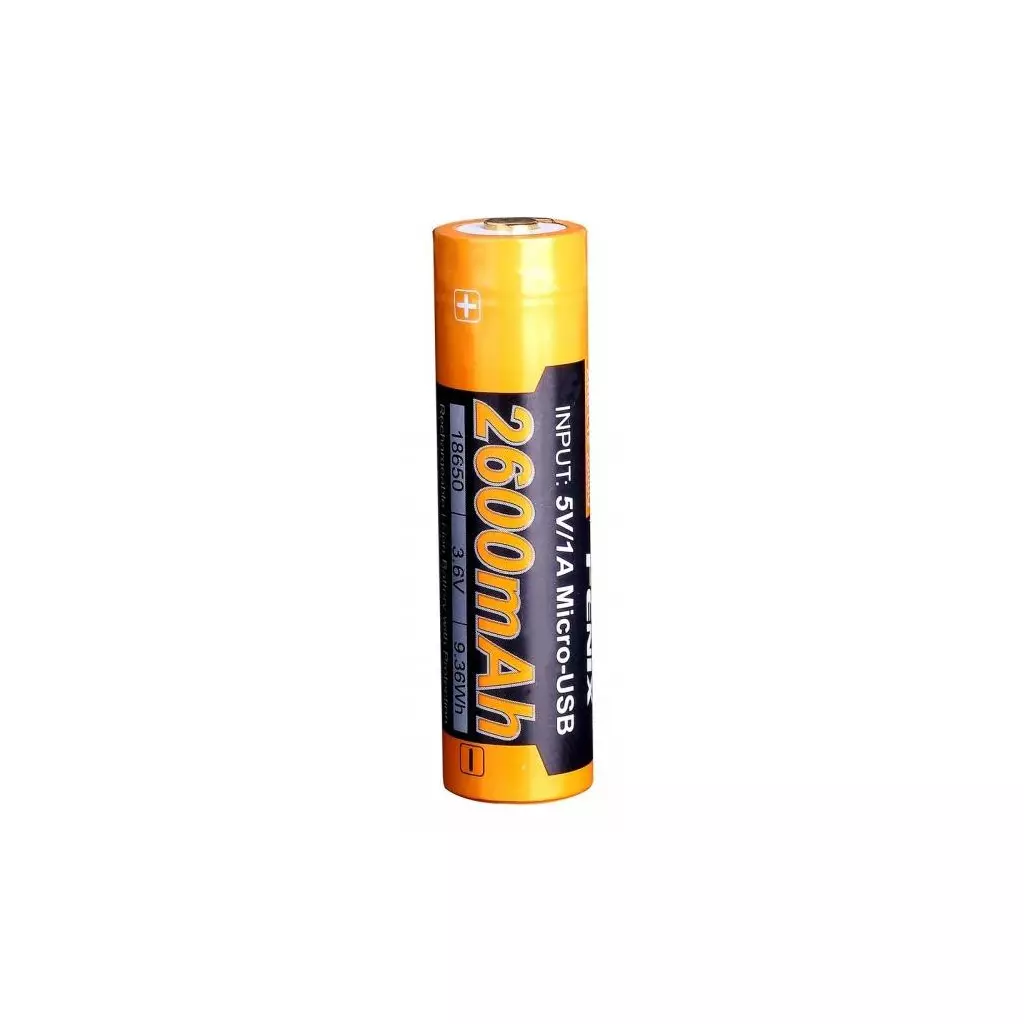 Аккумулятор Fenix 18650 Fenix ARB-L18-2600U (2600 mAh) (ARB-L182600U)