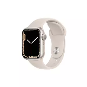 Смарт-часы Apple Watch Series 7 GPS 41mm Starlight Aluminium Case with Beige (MKMY3UL/A)