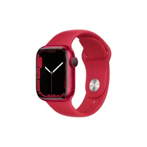 Смарт-часы Apple Watch Series 7 GPS 41mm (PRODUCT) Red Aluminium Case with Re (MKN23UL/A)