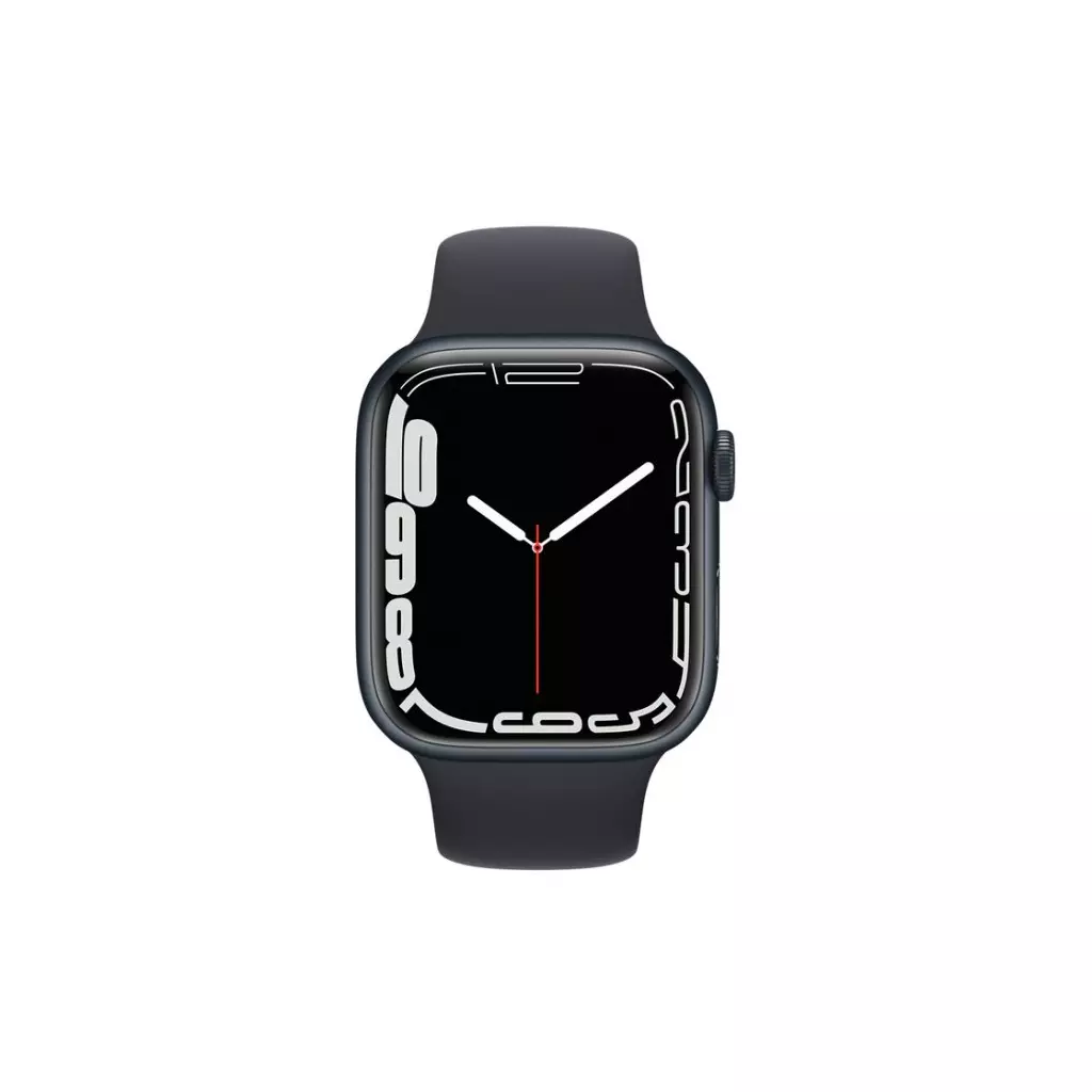 Смарт-часы Apple Watch Series 7 GPS 45mm Midnight Aluminium Case with Black S (MKN53UL/A) - 1