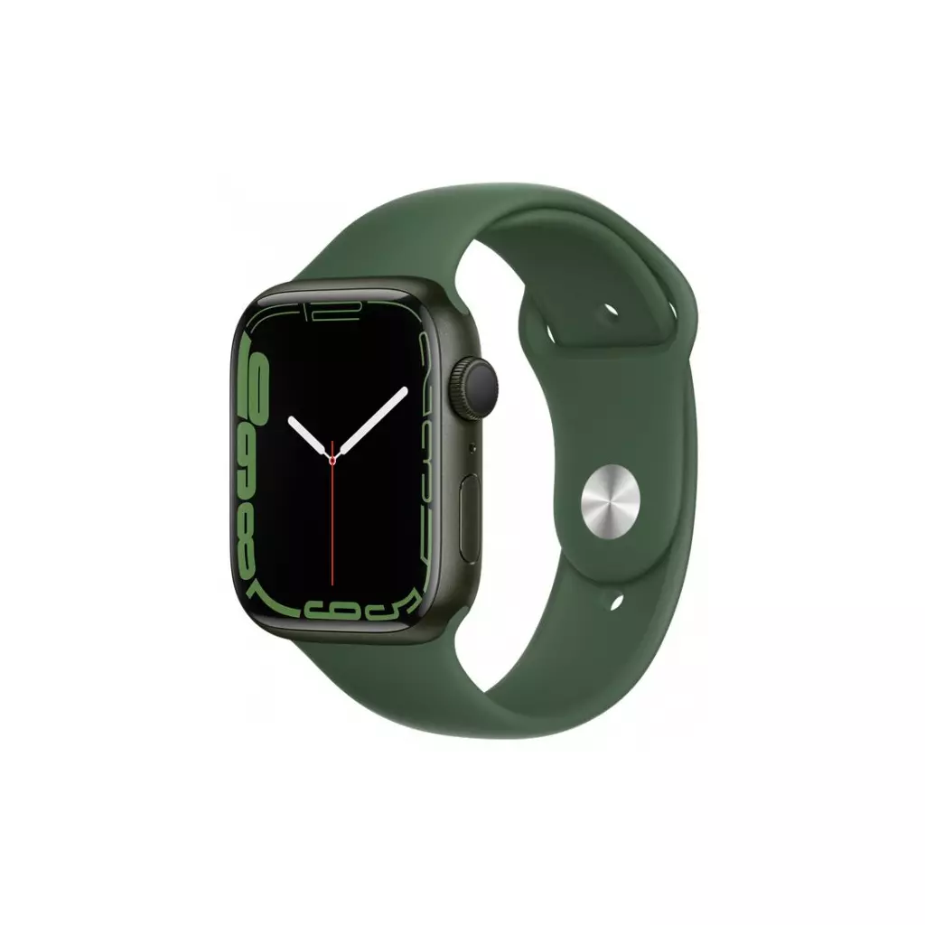 Смарт-часы Apple Watch Series 7 GPS 45mm Green Aluminium Case with Green Spor (MKN73UL/A)