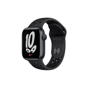 Смарт-часы Apple Watch Series 7 Nike GPS 41mm Midnight Aluminium Case with An (MKN43UL/A)