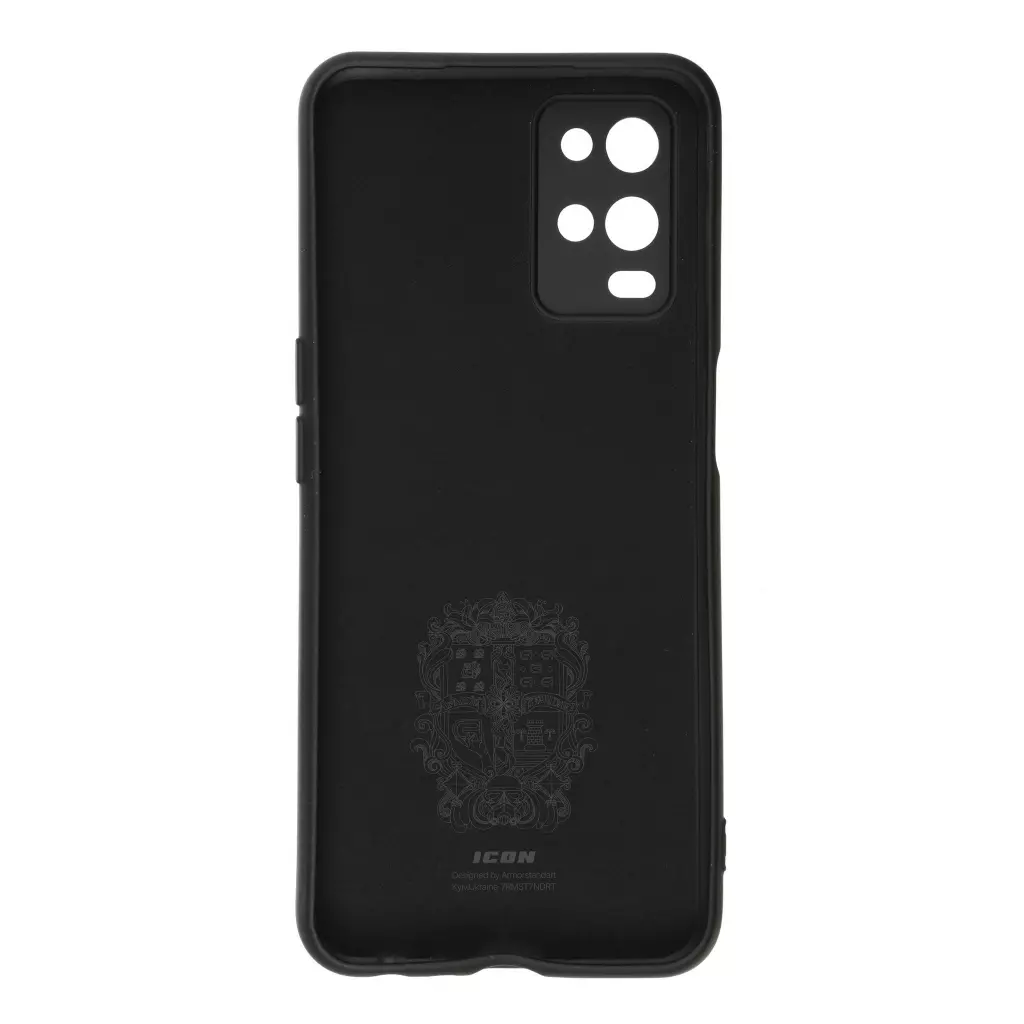 Чехол для моб. телефона Armorstandart ICON Case OPPO A54 4G Black + cactus (ARM59700) - 1 Чехол для моб. телефона Armorstandart ICON Case OPPO A54 4G Black + cactus (ARM59700) - 1