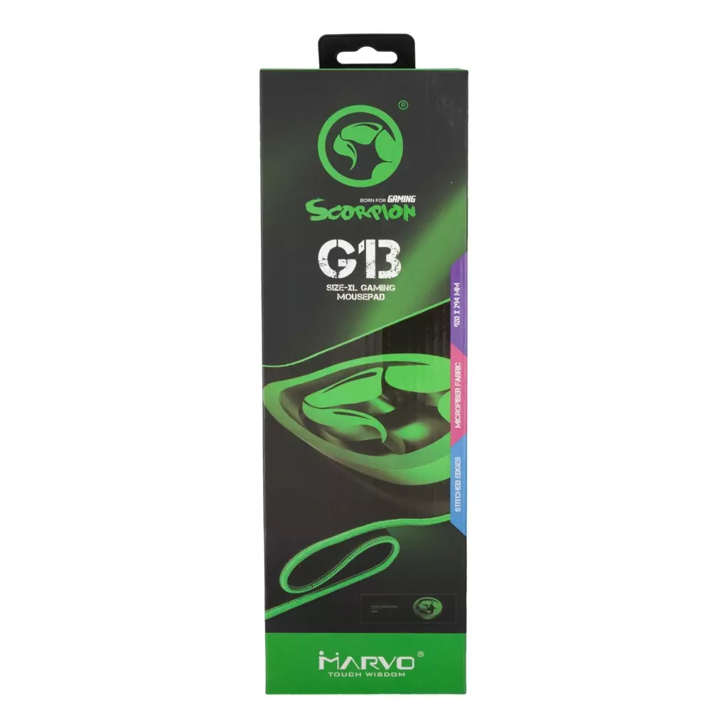 Коврик для мышки Marvo G13 XL Green - 5 Коврик для мышки Marvo G13 XL Green - 5