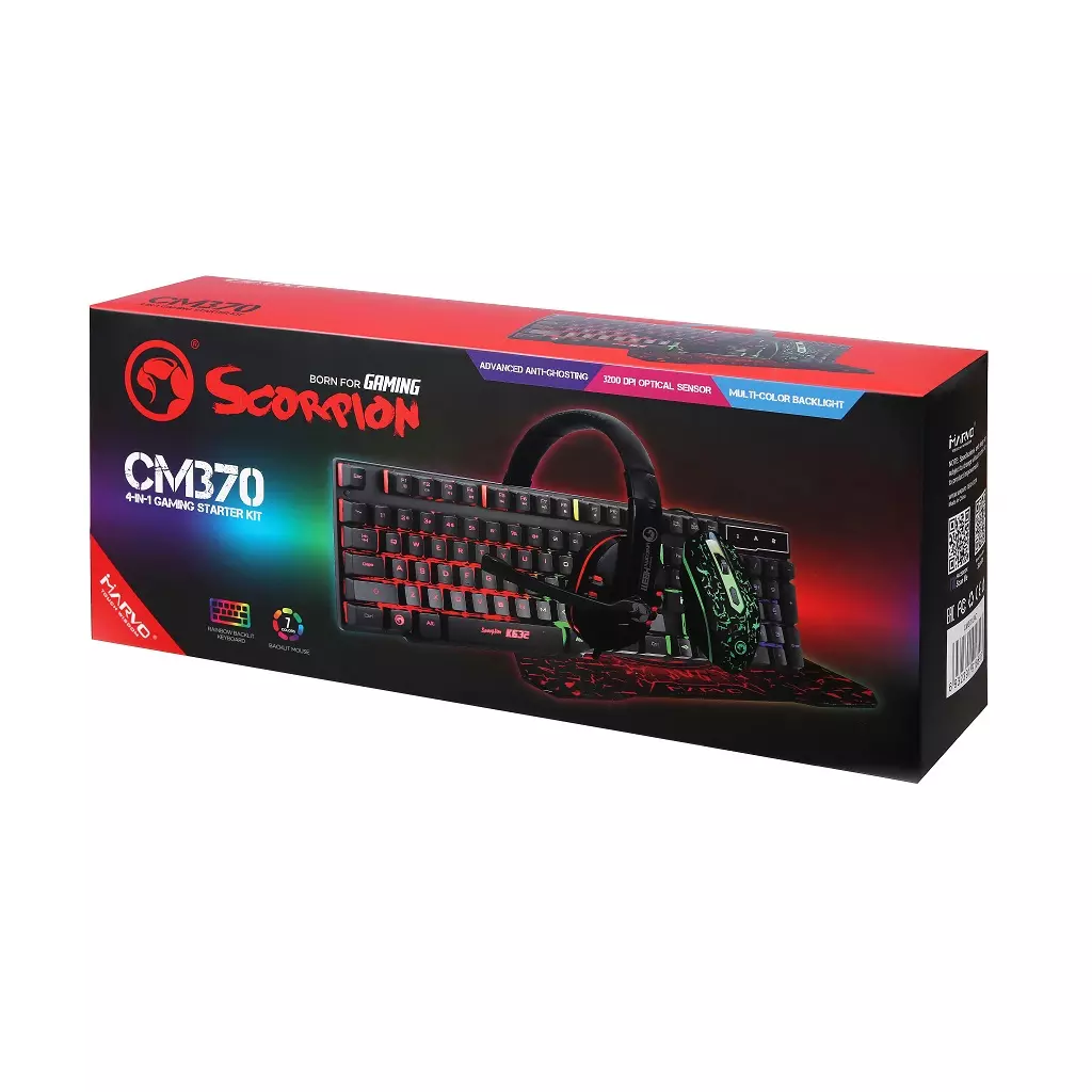 Комплект Marvo CM370 USB Black - 6 Комплект Marvo CM370 USB Black - 6