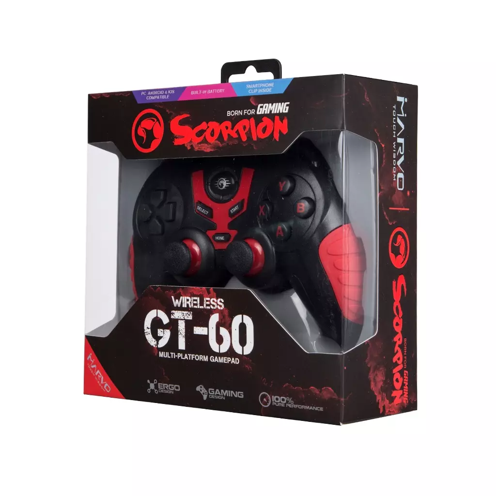 Геймпад Marvo GT-60 PC/PS3/Android Wireless - 3 Геймпад Marvo GT-60 PC/PS3/Android Wireless - 3